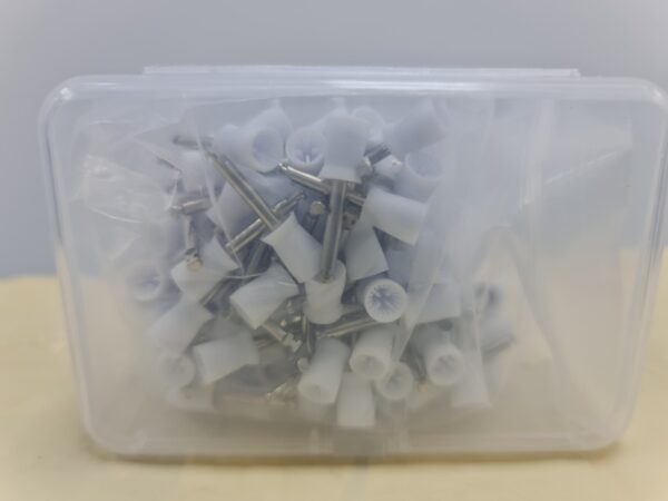 Rubber polishing cups 100pcs - Image 2
