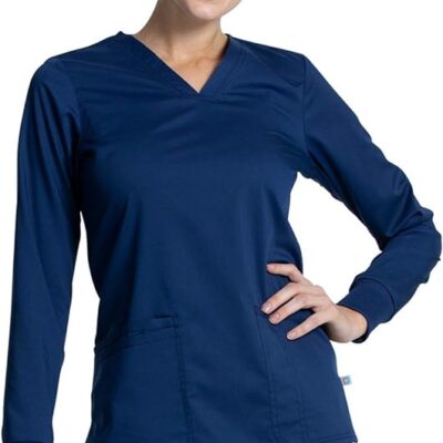 Scrub full sleeve collar