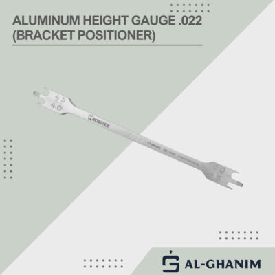 Aluminum height Gauge .022 (Bracket positioner)