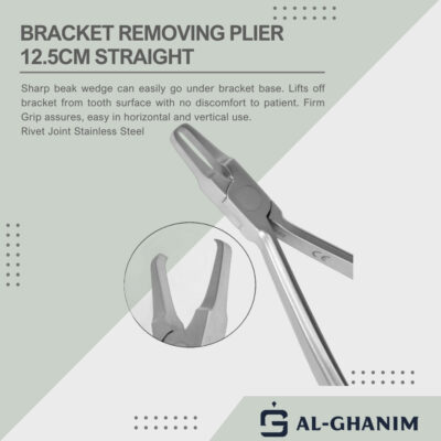 Bracket Removing Plier 12.5cm straight