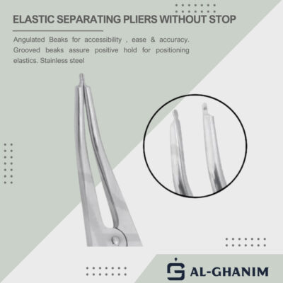 Elastic Separating Pliers with outstop