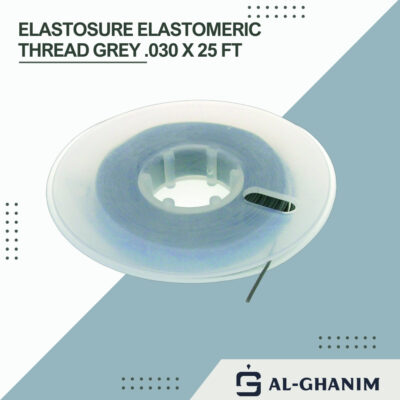 ElastoSure Elastomeric Thread Grey .030 X 25 Ft