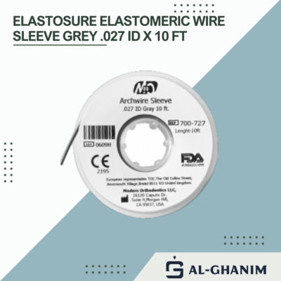 ElastoSure Elastomeric Wire Sleeve Grey .027 ID X 10 Ft