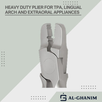 Heavy Duty Plier for TPA, Lingual Arch and Extraoral Appliances