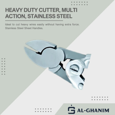 Heavy duty Cutter, multi action, stainless steel