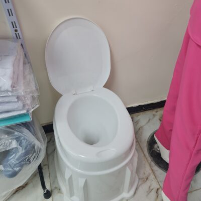 Plastic toilet seat