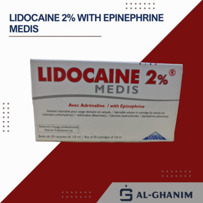 Lidocaine 2% with epinephrine Medis