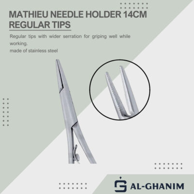 Mathieu Needle Holder 14cm Regular Tips