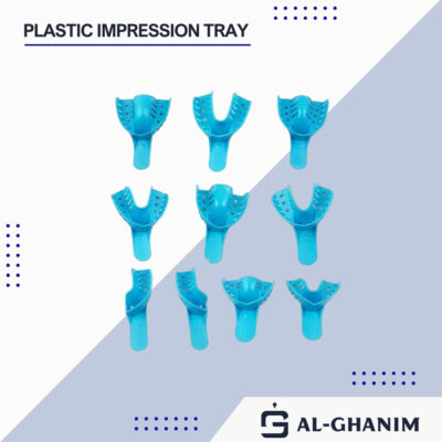 Plastic impression tray